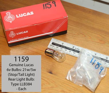 Lucas 6v Pilot Bulb